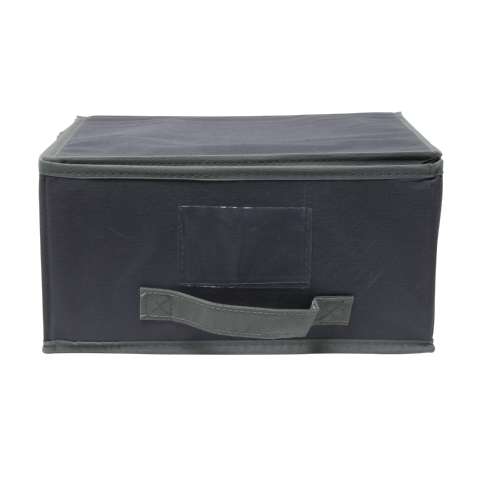 Boite rangement toile (31x28x15cm) + couvercle - Provence Outillage - 3,59€ Boite rangement toile (31x28x15cm) + couvercle