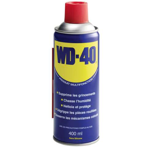 Dégrippant WD40, bombe de 400 ml