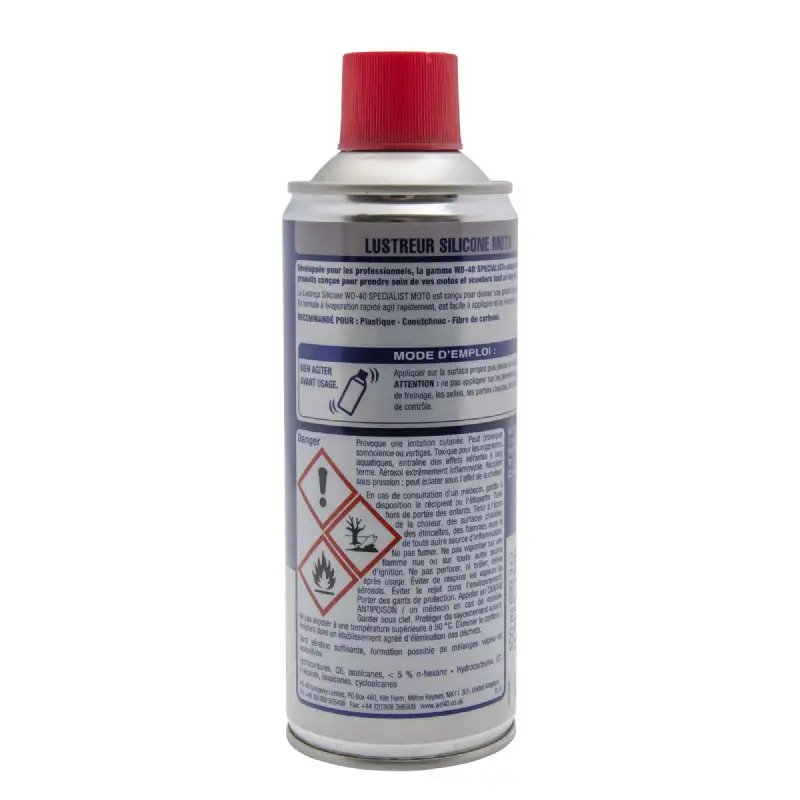 Bombe Lustreur SIlicone WD40 400ML