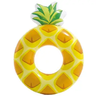 Bouée gonflable design Ananas ø117cm pour piscine