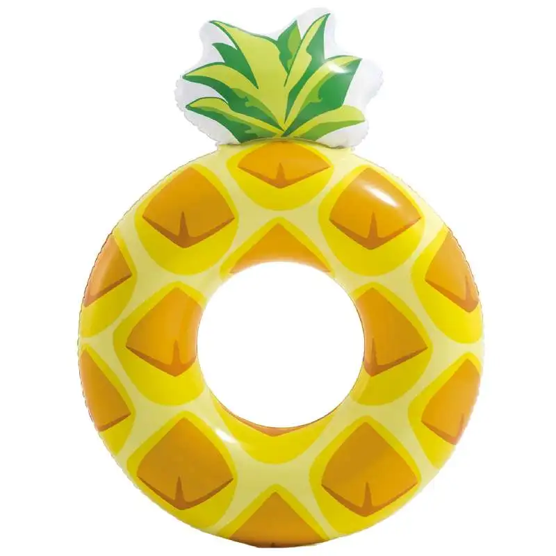 Bouée gonflable design Ananas ø117cm pour piscine