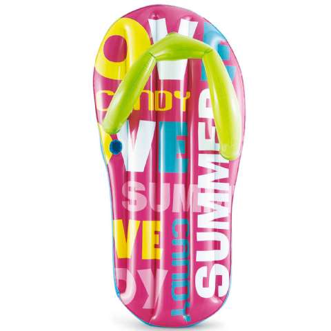 Bouée XXL Tong multicolore (180x86x46cm) - Summer Waves - 8,39€ Bouée XXL Tong multicolore (180x86x46cm)