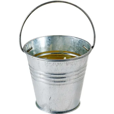 bougie citronnelle en seau 