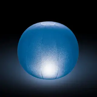 Boule gonflable étanche à led multicolore Intex (Ø23 x h22cm)