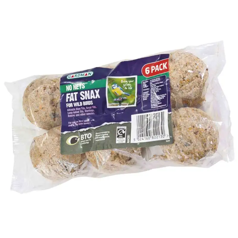 Boule de graisse 6 pièces sans filet