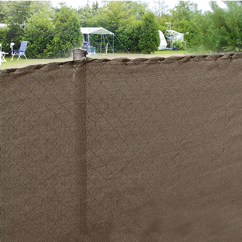 Brise vue taupe 150g/m² WERKA PRO