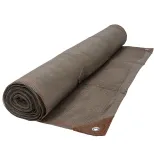 Brise vue taupe 220g/m² WERKA PRO 