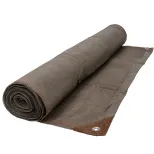 Brise vue taupe 220g/m² WERKA PRO 