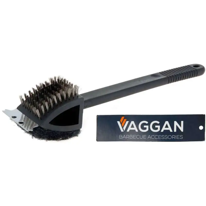 brosse 3 fonctions pour barbecue