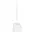 Brosse wc + socle en polypropylène