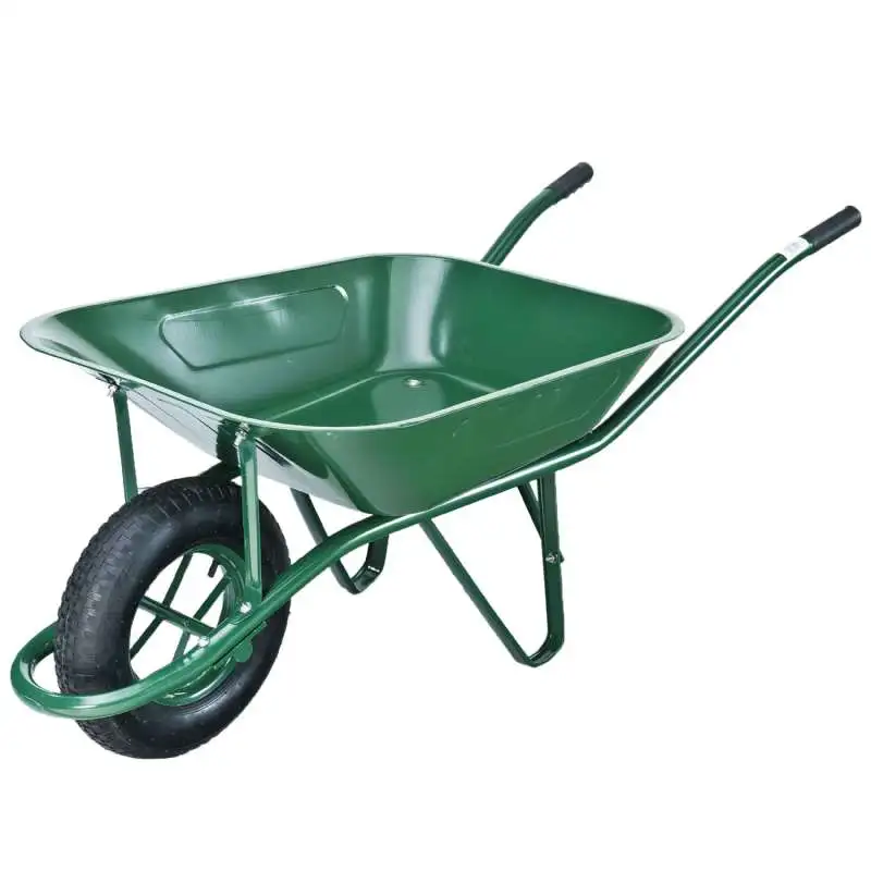 Brouette métal 85 litres roue gonflée