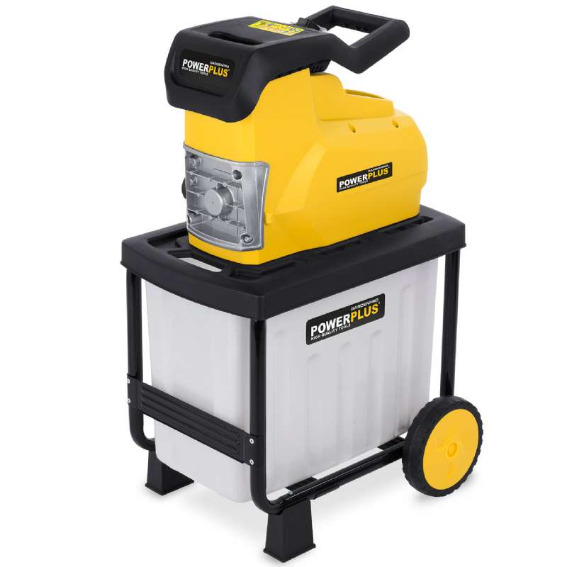 Broyeur végétaux avec engrenage 2800w - Powerplus - 275€ Broyeur végétaux avec engrenage 2800w
