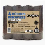  4 bûches densifiées longue durée