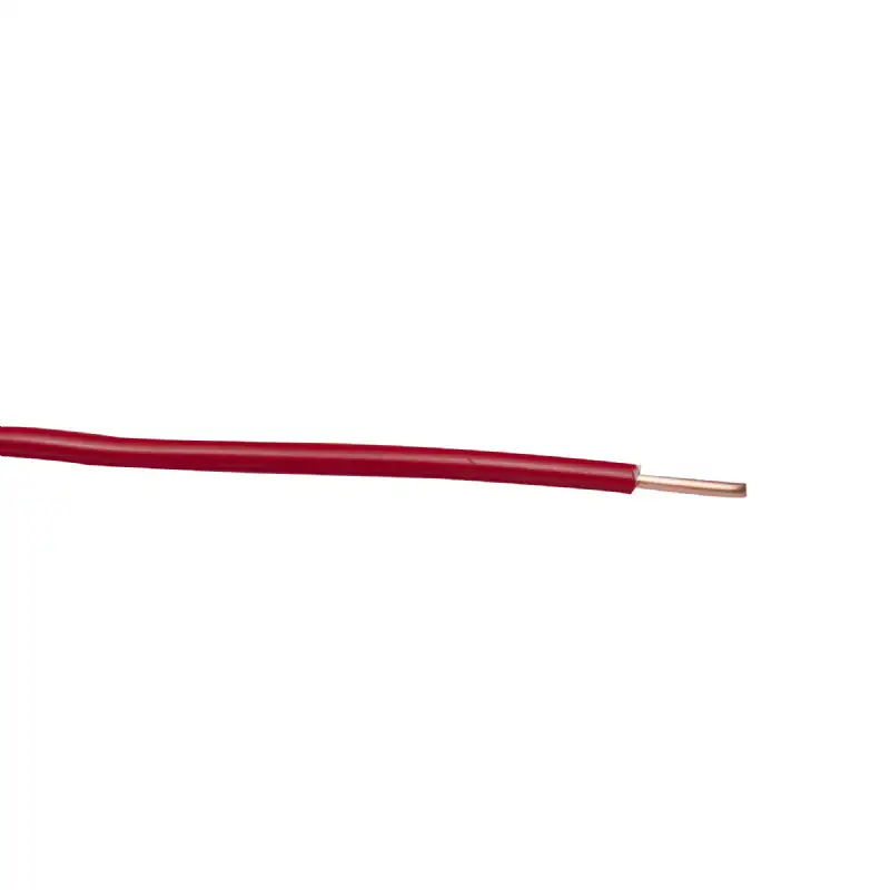 Câble électrique HO7V-U 1,5 mm² rouge 25 m