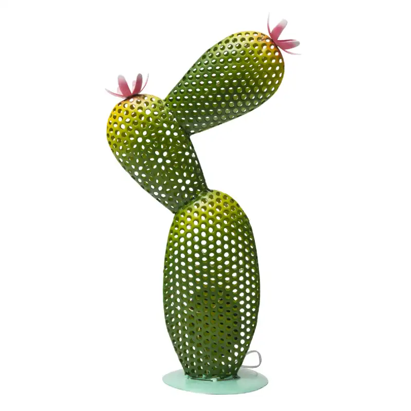 Cactus solaire 6 LED blanches