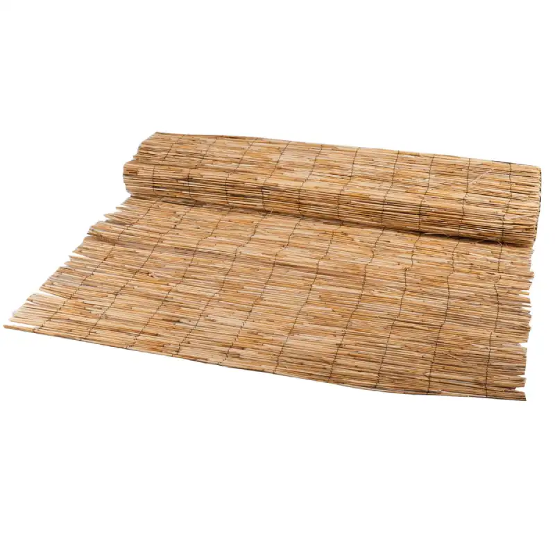 Canisse Brise Vue en Roseau Naturel 1,4x5m