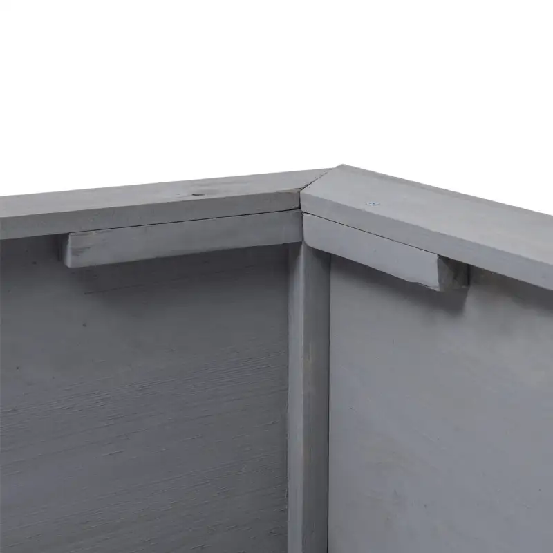 Carré potager en bois WERKA PRO (115x115cm)