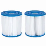 Lot de 2 cartouches filtre I pour piscine (H 9 cm x Ø 7,8 cm)