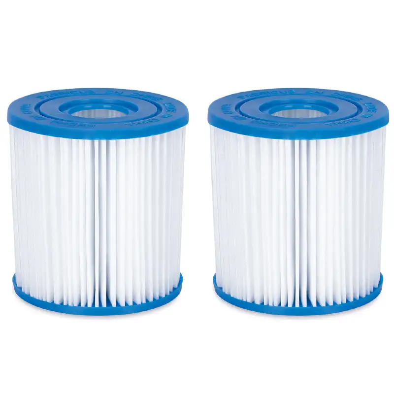 Lot de 2 cartouches filtre I pour piscine (H 9 cm x Ø 7,8 cm)