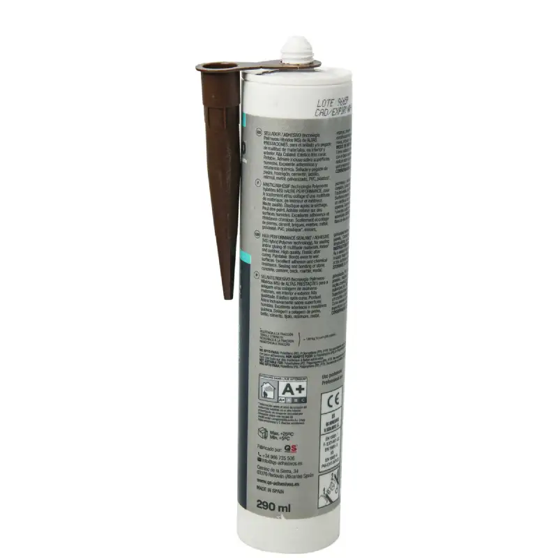 Cartouche de mastic colle  290 ml