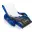 Matelas gonflable chaise longue INTEX luxe 1 place