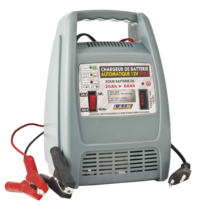 Chargeur de batterie 12v - Provence Outillage