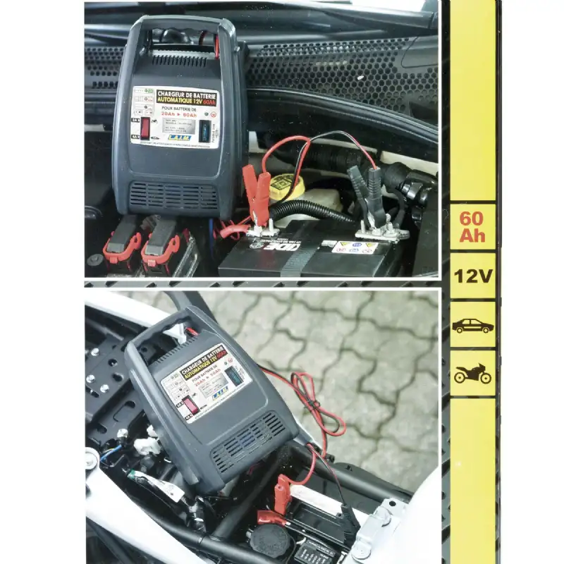 Chargeur de batterie 12v