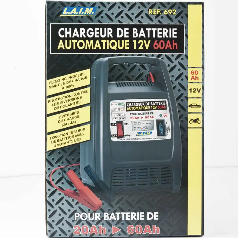 Chargeur de batterie 12v