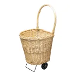 Chariot à bûches en osier WERKA PRO