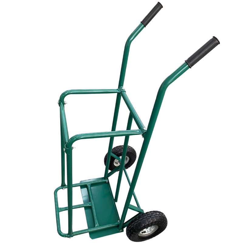 Chariot diable pour bûches avec roues gonflables Werkapro