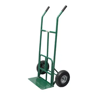 Chariot diable pour bûches avec roues gonflables WERKA PRO