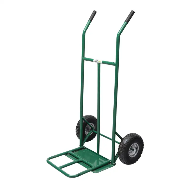 Chariot diable pour bûches avec roues gonflables WERKA PRO