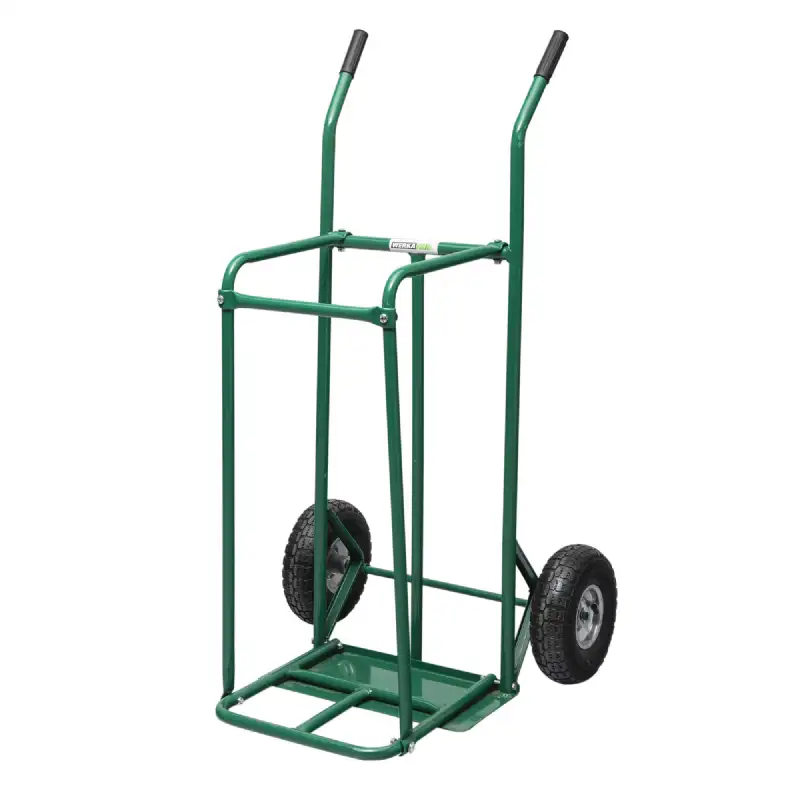 Chariot diable pour bûches avec roues gonflables WERKA PRO