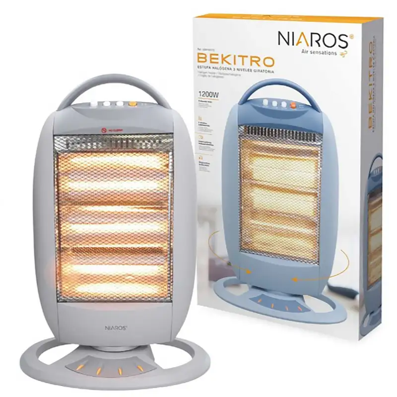 Chauffage halogène rotatif 1200w GSC