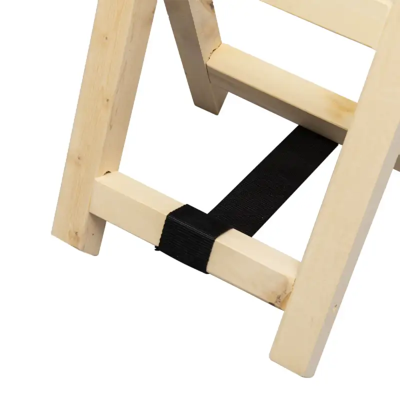 Chevalet en bois WERKAPRO  à 2 supports pour sciage de bûches