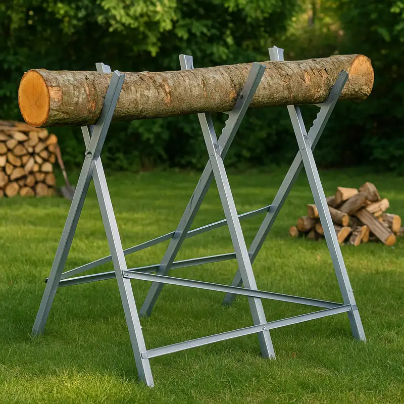 Chevalet à bûches WERKA PRO 4 supports acier