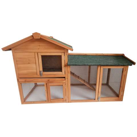 Poulailler ou clapier d'extérieur en bois Werkapro (147x66x85cm) - Werkapro - 119,90€ Poulailler ou clapier d'extérieur en bois Werkapro (147x66x85cm)