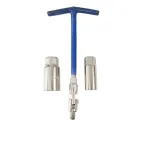 Clé à bougies sur rotule 16 / 21 mm