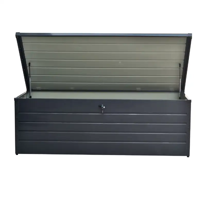 Coffre de rangement de jardin en métal WERKA PRO (1000 litres)