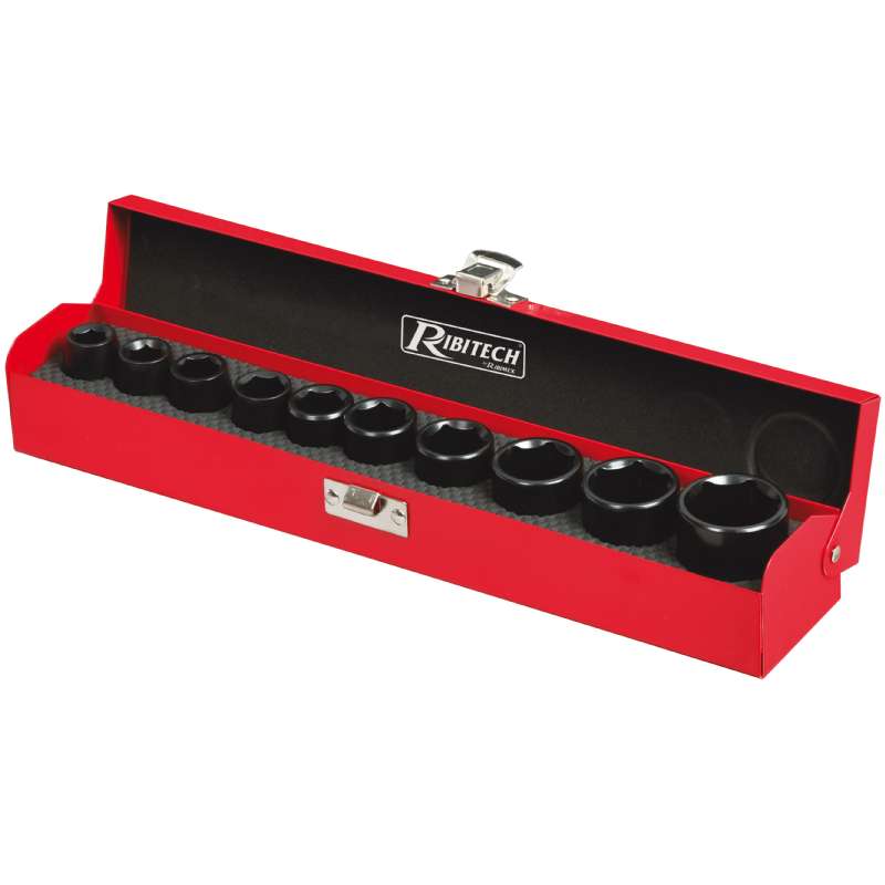 Coffret douilles hexagonales pour clé à chocs