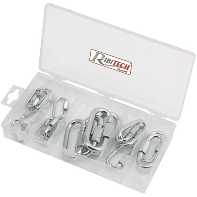 Coffret de 20 maillons rapides assortis
