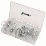 Coffret de 25 goupilles clip pour tubes assorties