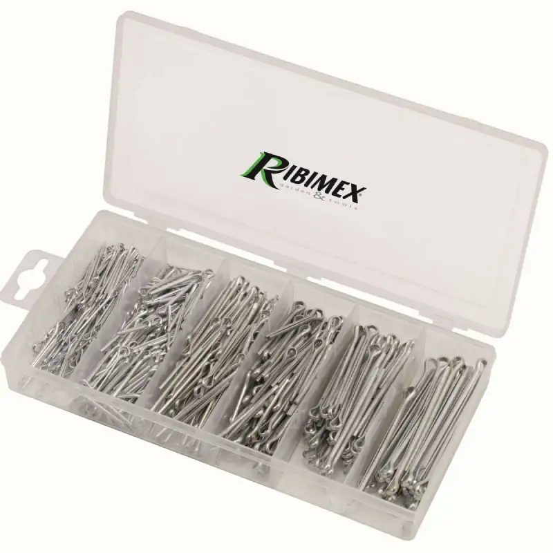 Coffret de 550 goupilles fendues assorties