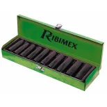 Coffret de 10 douilles hexagonales 6 pans 1/2