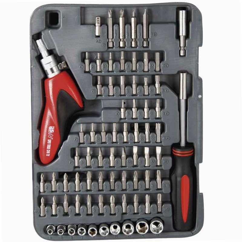 Tournevis à Cliquet Multifonction 24 En 1 - Magnétique - Acier Chrome Molybdène S2 - Coffret Neuf - Garantie 1 An