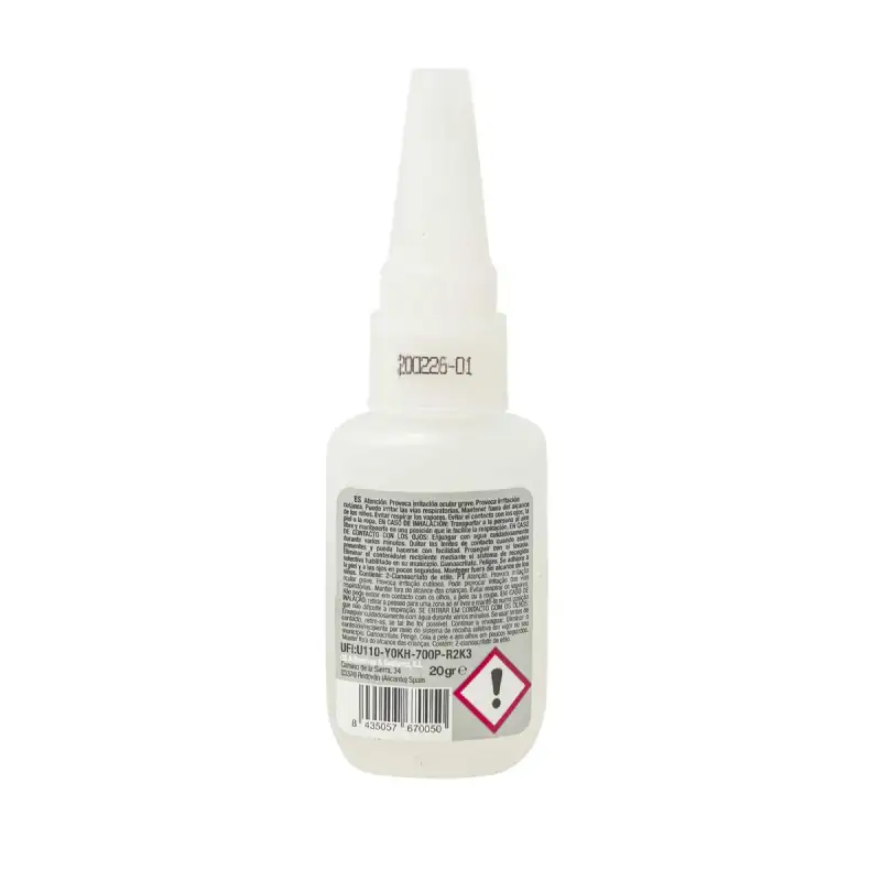 Colle liquide ultra rapide 20g QS