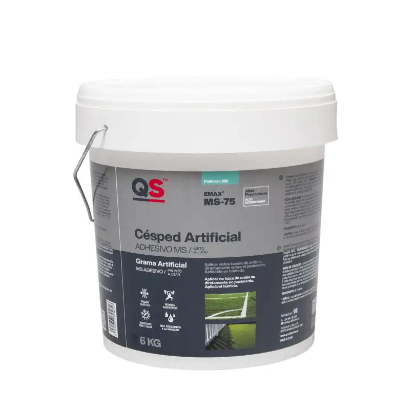 Seau de colle pour gazon synthétique 6 kg QS – Adhésif haute performance