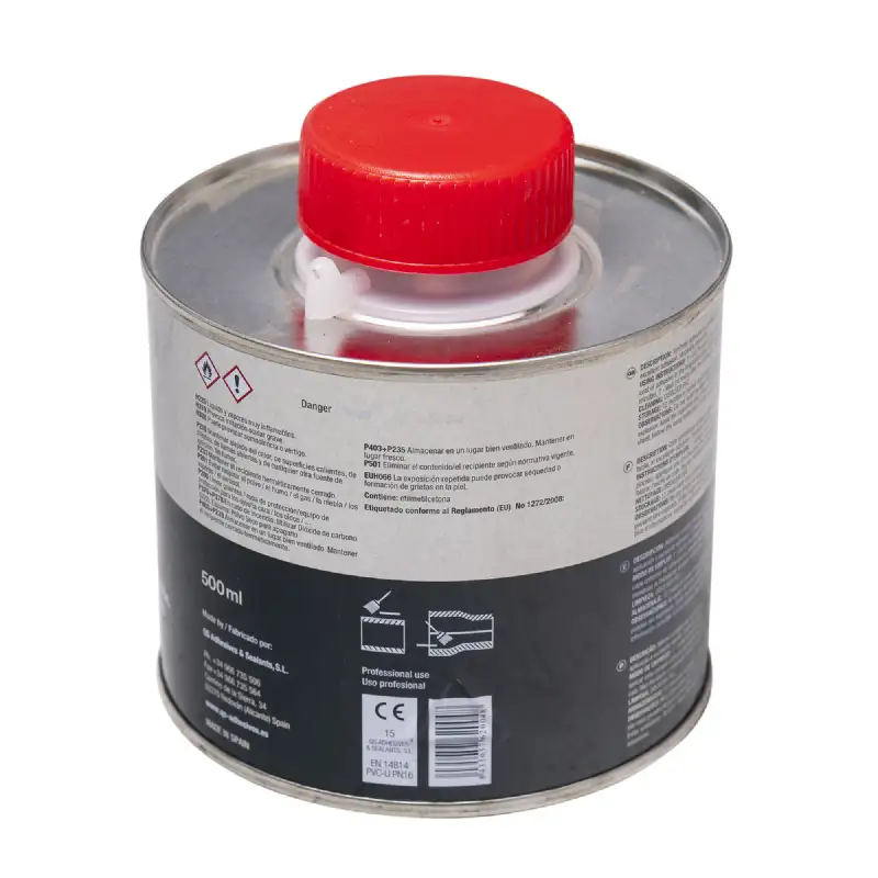 Colle pour PVC 500 ml QS