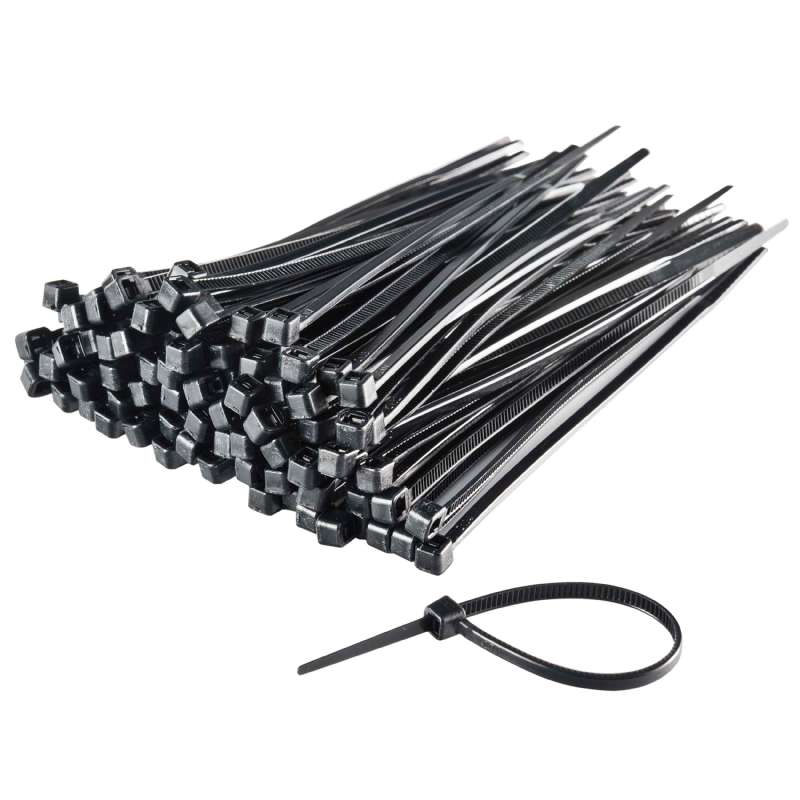 Colliers rapides en nylon noir x100 - Perel - 2,99€ Colliers rapides en nylon noir x100