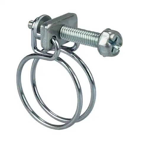 Collier double fils acier ( 2 pièces) Boutté